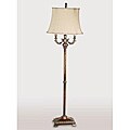 Antique Gold Traditional Double-arm Floor Lamp 
