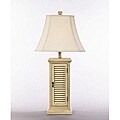 Cream Finish Table Lamp