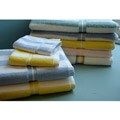 Plush 6-piece Stripe Bath Set