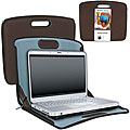 Belkin Sleeve-top Blue/ Brown Laptop Carry Case