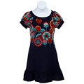 Hype Girl's Flower Print Wonka Dress