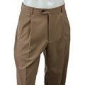 Palm Beach Men's Washable Tan Pleated Trousers