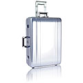 Zero Halliburton Zeroller 24-inch Polished Blue Aluminum Suitcase