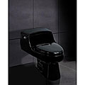 Ariel 'Onyx' 1-piece Contemporary Black Toilet