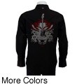 Fender Men's 'Big Wing Strat' Long-sleeve Shirt