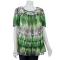 Adiva Women's Plus Size Short-sleeve Tunic