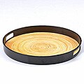 Kamra Bamboo Non-slip 14-inch Serving Tray