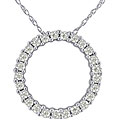 10k Gold 1/4ct TDW Diamond Circle of Life Necklace (J-K, I2-I3)