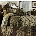 Fiore Chocolate/ Brown 8-piece Comforter Set