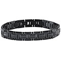 Black-plated Stainless Steel Bracelet