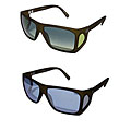 Initium Eyewear Men's 'La Guardia' Rubber Frame Sunglasses