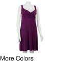 Tiana B. Women's Criss-cross Neckline Dress