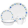 Corelle Livingware Spring Blue 16-piece Dinnerware Set