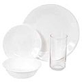 Corelle Livingware Winter Frost White 16-piece Dinnerware Set