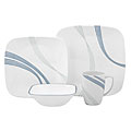 Corelle Square Ocean Arc 16-piece Dinnerware Set