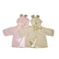 Baby Girl's 'Bunny' Faux Fur Jacket 