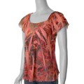 California Bloom Women's Scoop-neck Sublimation Print Top