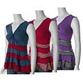 Derek Heart Junior's Tiered Babydoll Top