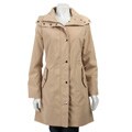 London Fog Women's Faux Silk Anorak