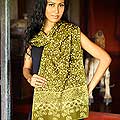 'Flower Shower' Batik Shawl (Indonesia)