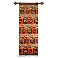 Wool 'Glyphs and Ducks' Tapestry (Peru)