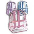 Adventure Trails Girl's 16-inch Clear Backpack