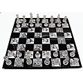 Mellanco Photo Chess and Checker Set