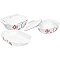 Corelle Coordinates Pretty Pink 5-piece Casserole Set