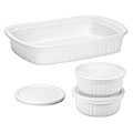 CorningWare French White Mini Bake and Serve Set