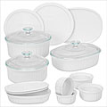 CorningWare French White 15-piece Bake and Serve Set