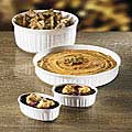 CorningWare French White 4-piece Anniversary Bake and Serve Set
