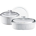 CorningWare French White 5-piece Bake and Serve Dish Set