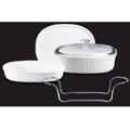 CorningWare French White 5-piece Bake and Serve Set