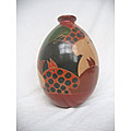 Handmade 'Stacked Horses' Vase (Nicaragua)