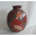 Handmade 'Mother and Child' Vase (Nicaragua)