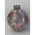 Clay Dragonfly Vase (Nicaragua)