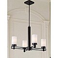 Antique Bronze 4-light Chandelier