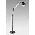 Dark Brown Adjustable Floor Lamp