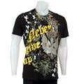 Anama Men's Black 'Never Give Up' Shirt