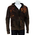 Anama Men's Zip-up 'Everything is Nothing' Hoodie