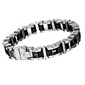 Stainless Steel Men's Houston Bracelet