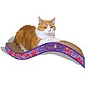 Purr-fect Stretch Scratch 'n Shape Cat Curved Sofa