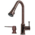 Pintah Victorian Bronze Kitchen Faucet/ Soap Dispenser