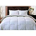 Cotton 'All Seasons' 250 Thread Count White Down Comforter