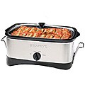 Euro Pro Stainless Steel Casserole Slow Cooker