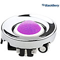 Blackberry Chrome Ring Purple Trackball Replacement