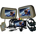 Two-screen 9-inch Headrest DVD Player Combo