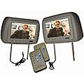 Two-screen 9-inch Headrest DVD Player Combo