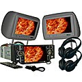 Gray 9-inch Headrests with 4.5-inch Bluetooth Car DVD Player