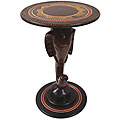 Handmade Cedar 'Elephant' Accent Table (Ghana)